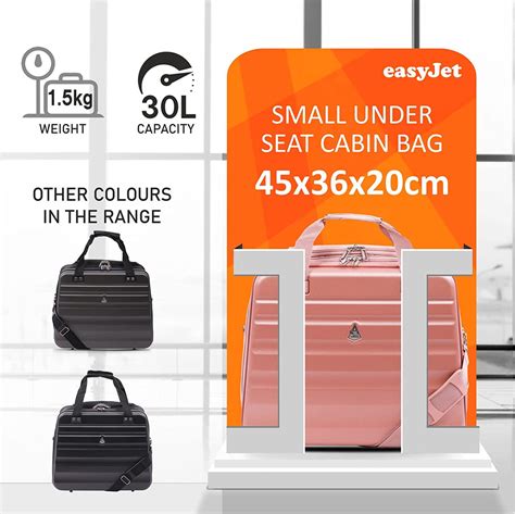 small under seat cabin bag easyjet